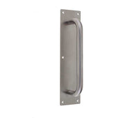 Stainless Steel Pull Handles w/ Plate