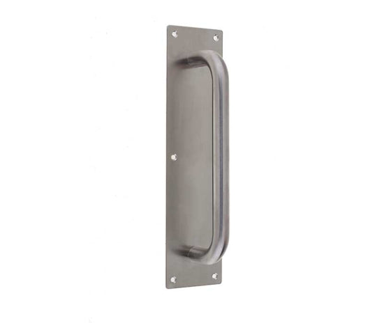 Stainless Steel Pull Handles w/ Plate