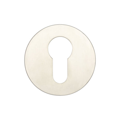 Stainless Steel Euro profile Escutcheons Grade 201 52x8mm Satin Stainless Steel
