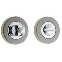 Dual Turns & Releases 50mm Round Rose - No Indicator