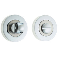 Dual Turns & Releases 50mm Round Rose - No Indicator