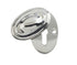 Lined Oval Covered Escutcheon
