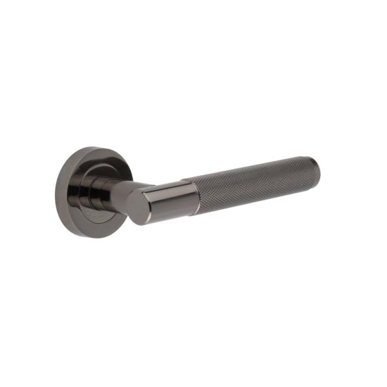 Bari Knurled Door Handle