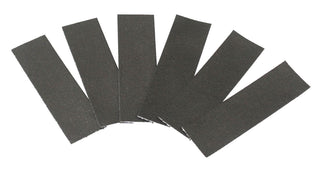 100mm x 31mm x 0.8mm Square Intumescent Hinge Plates self adhesive - Pk 6