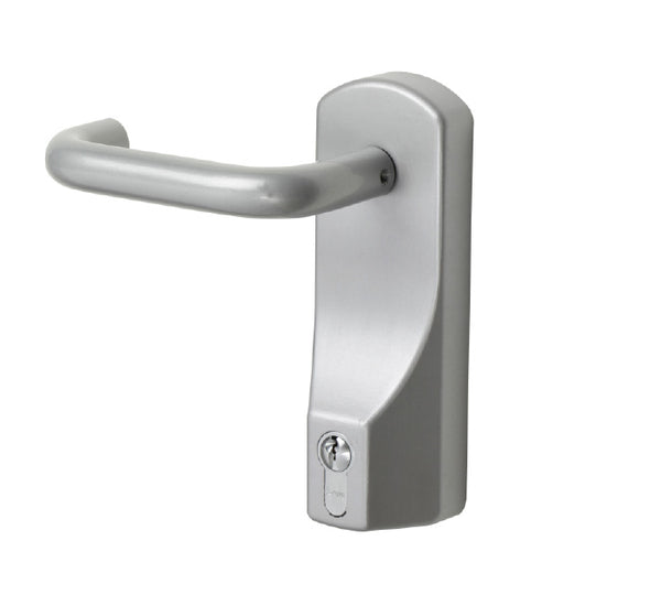 322 Lever Handle Outside Access Device - Silver