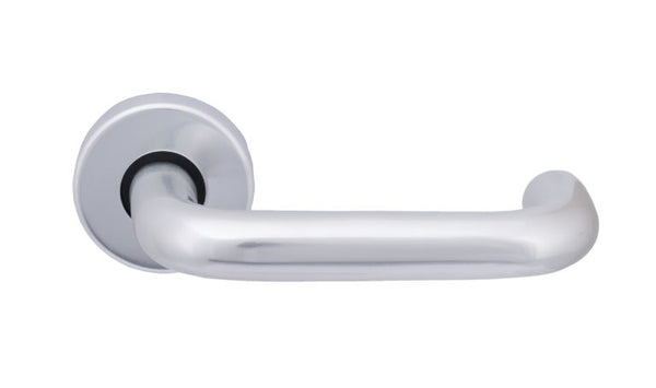 SAA 19mm Dia Safety Return Lever On Rose Set Supplied with Bolt Through Fixing