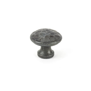 Beeswax Hammered Cabinet Knob