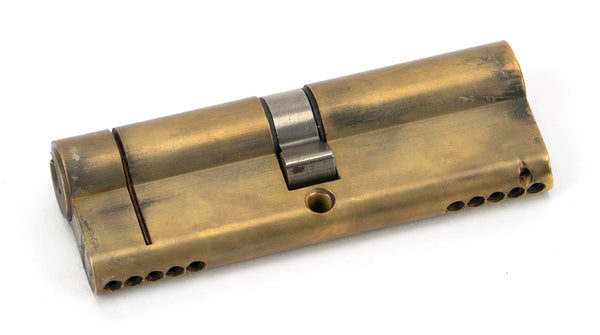 Aged Brass 45/45 5pin Euro Cylinder
