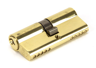 Lacquered Brass 35/35 5pin Euro Cylinder KA