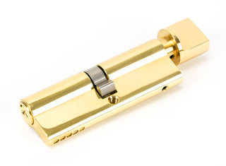 Lacquered Brass 45/45 5pin Euro Cylinder/Thumbturn