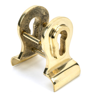 Polished Brass 50mm Euro Door Pull (Back to Back fixings)
