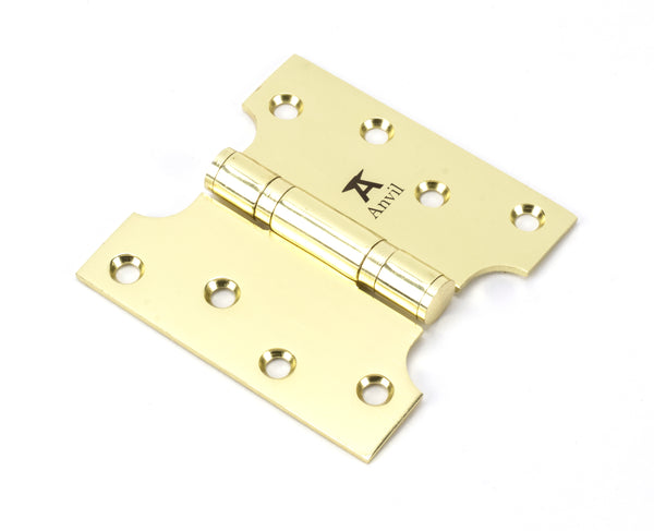 Polished Brass Parliament Hinge (pair) ss