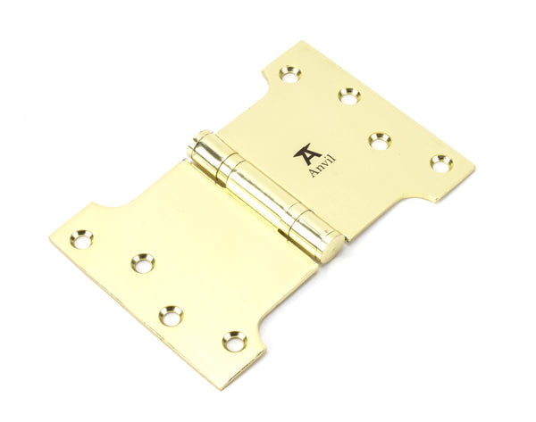 Polished Brass Parliament Hinge (pair) ss