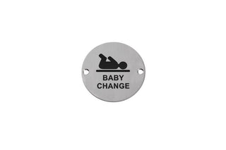 76mm Dia "Baby Change" Symbol