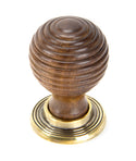 Rosewood and AB Beehive Cabinet Knob