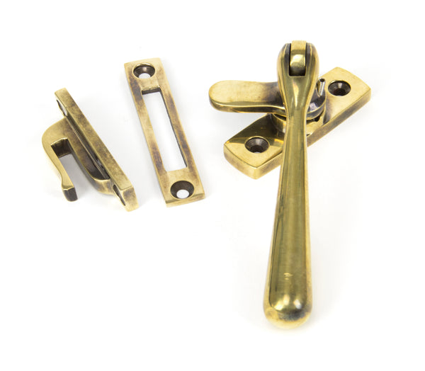 Aged Brass Locking Newbury Fastener