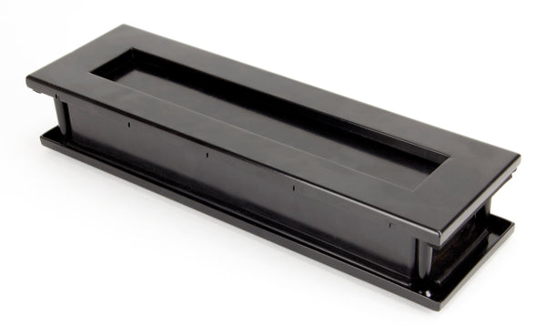 Black Traditional Letterbox Set For Composite and UPVC Dopors
