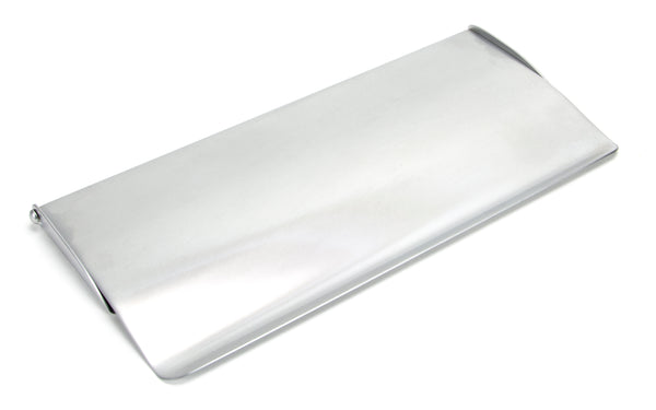 Satin Chrome Small Letter Plate Cover