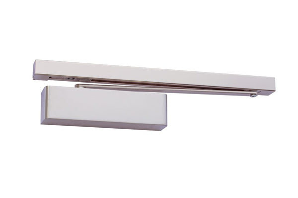 S3406.EHO - EN2-4 Power adjustable by spring surface mounted cam door closer with electro-magnetic hold open track