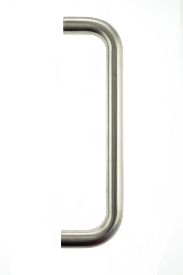 CleanTouch Pull Handle [Bolt Through] 225mm x 19mm - Satin Stainless Steel