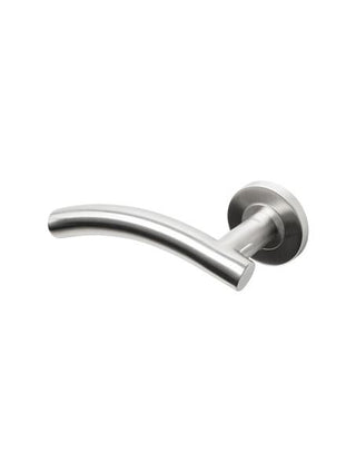 Contract Range 19mm Dia Arched Lever Handle on 8mm Sprung Rose